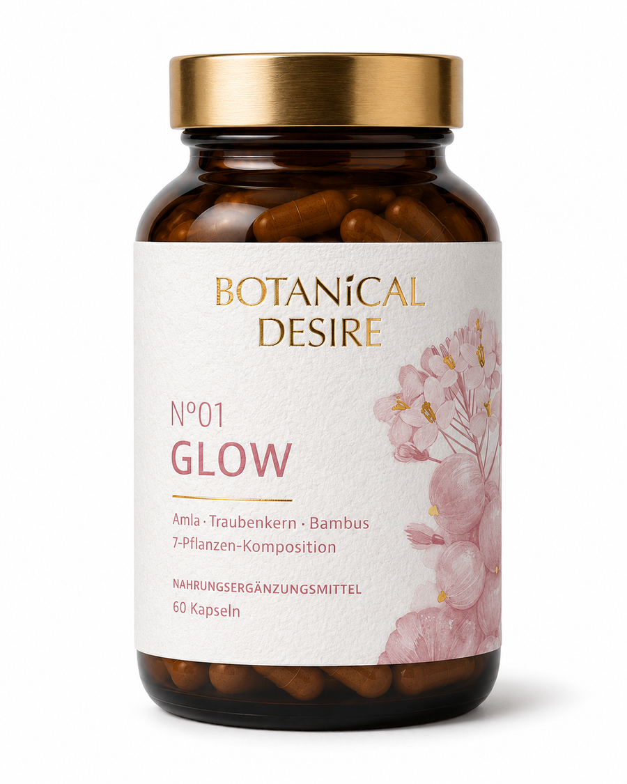 Botanical Desire N°01 Glow — Glas mit 60 Kapseln