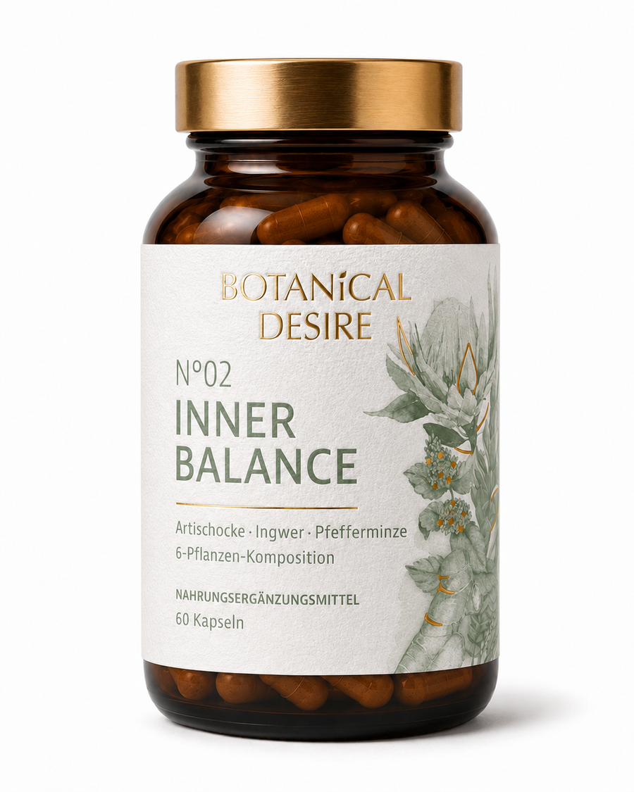 Botanical Desire N°02 Inner Balance — Glas mit 60 Kapseln