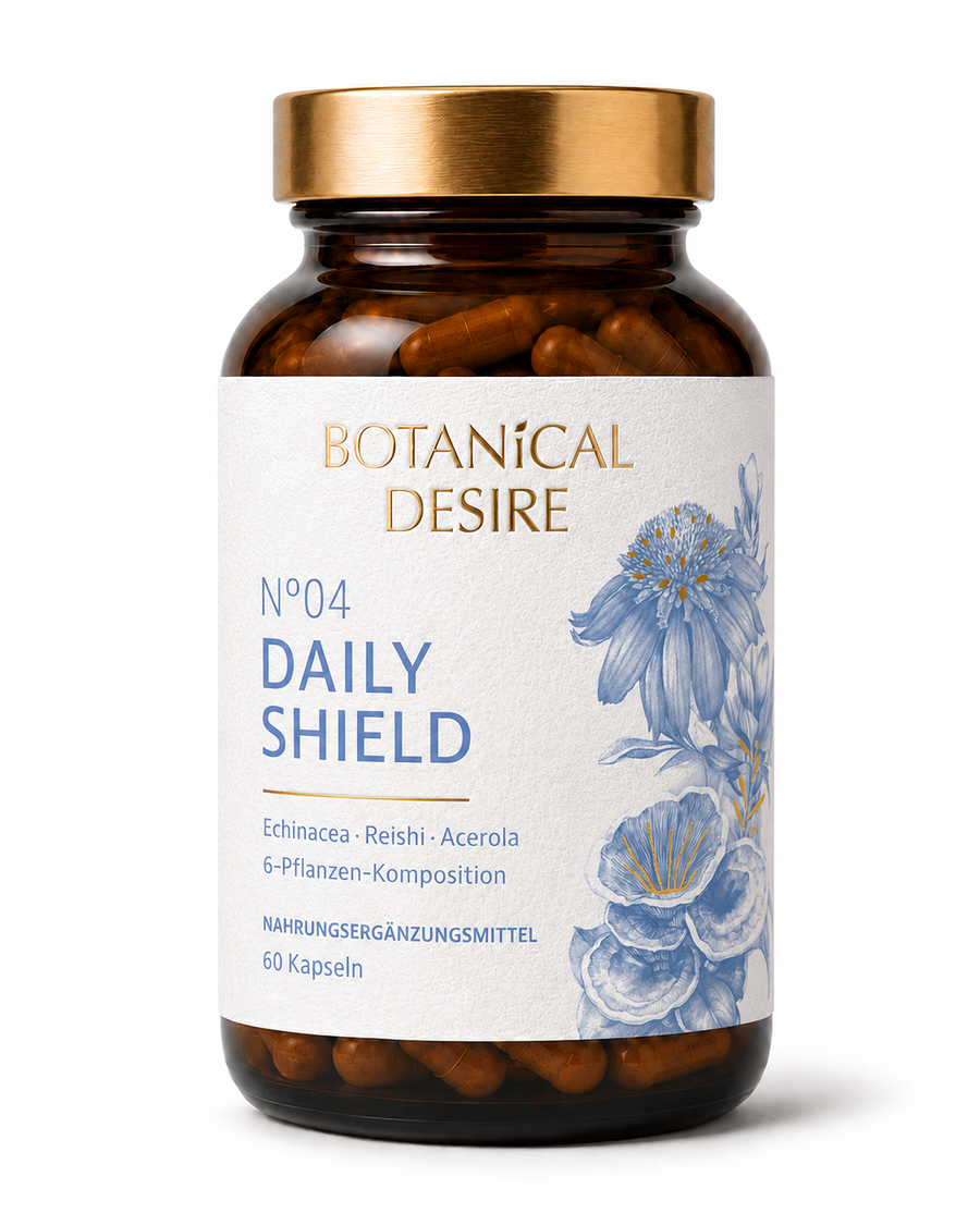 Botanical Desire N°04 Daily Shield — Glas mit 60 Kapseln