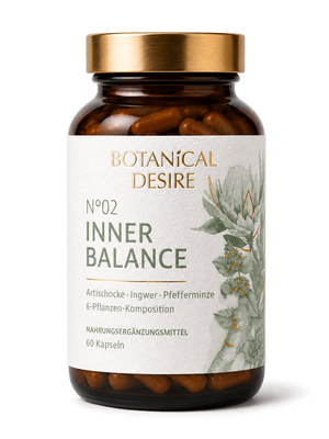 Botanical Desire N°02 Inner Balance — Glas mit 60 Kapseln